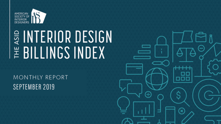ASID Interior Design Billings Index (IDBI) - September 2019