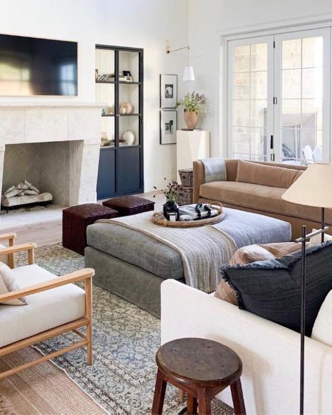 Casual chic living room
